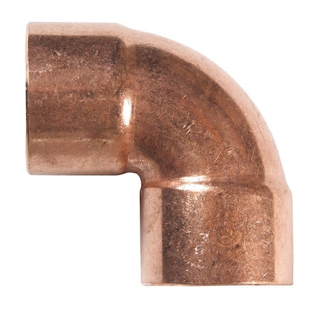 B & K NIBCO 2 in. Sweat X 2 in. D Sweat Copper 90 Degree Elbow 1 pk W01530D
